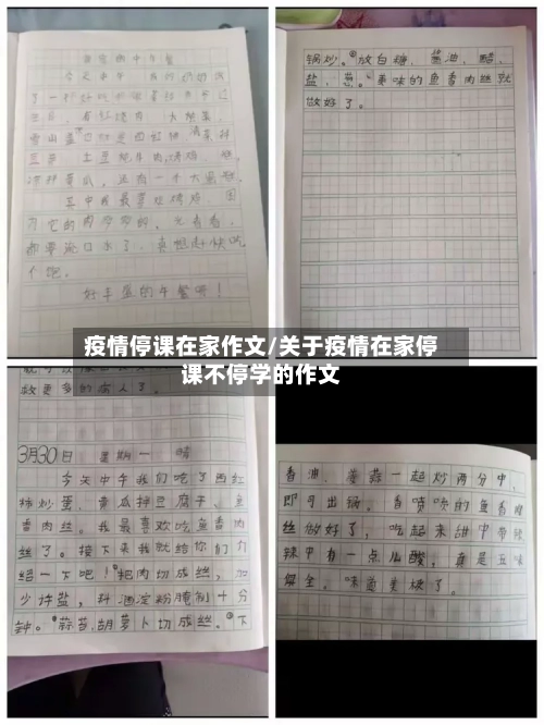 疫情停课在家作文/关于疫情在家停课不停学的作文