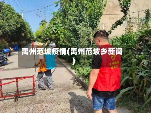 禹州范坡疫情(禹州范坡乡新闻)