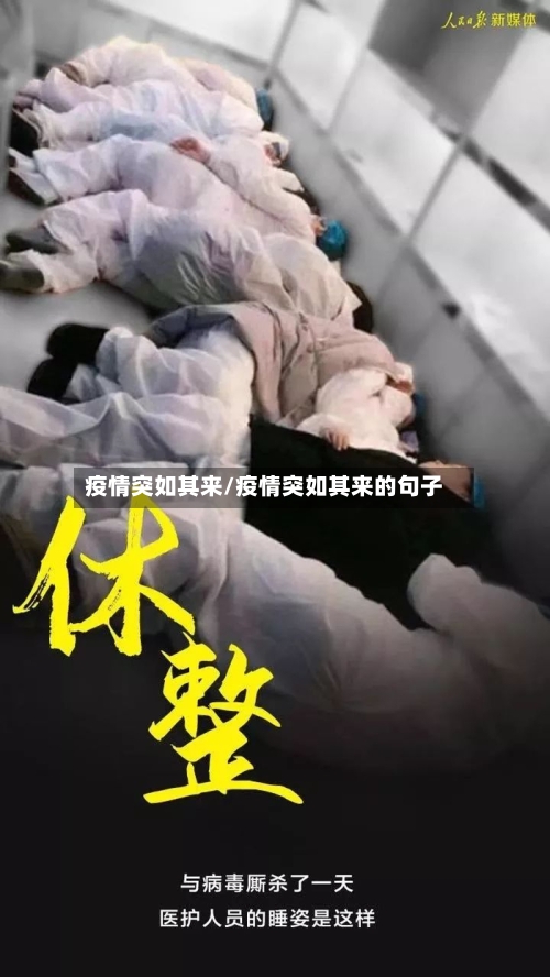 疫情突如其来/疫情突如其来的句子