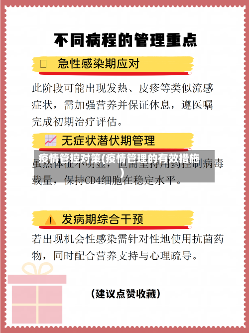 疫情管控对策(疫情管理的有效措施)
