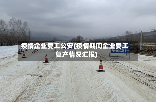 疫情企业复工公安(疫情期间企业复工复产情况汇报)
