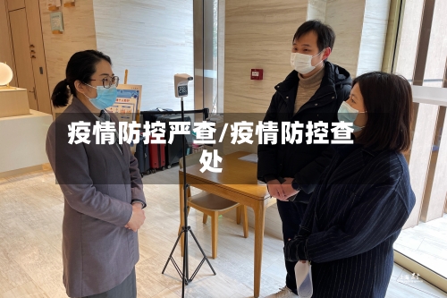 疫情防控严查/疫情防控查处-第3张图片