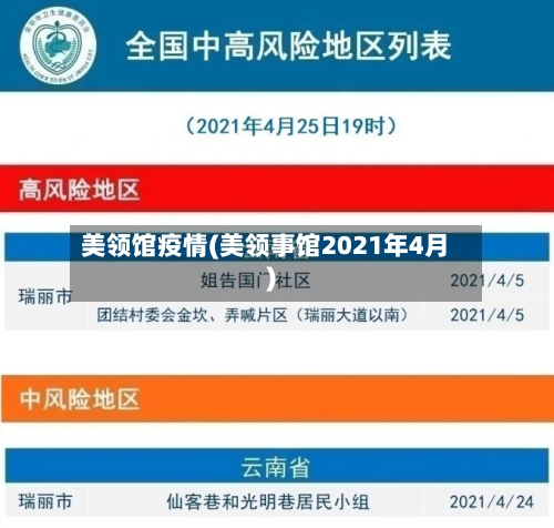 美领馆疫情(美领事馆2021年4月)