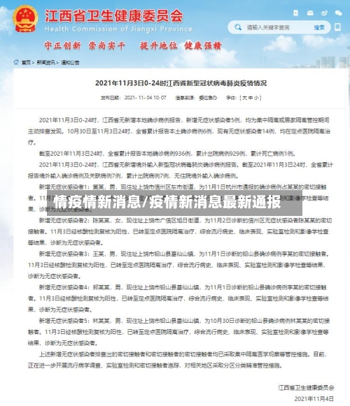 情疫情新消息/疫情新消息最新通报-第2张图片