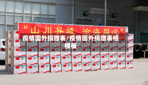 疫情国外捐赠表/疫情国外捐赠表格模板