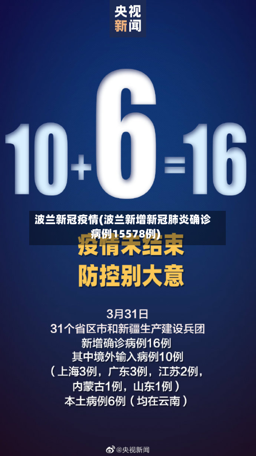 波兰新冠疫情(波兰新增新冠肺炎确诊病例15578例)-第2张图片