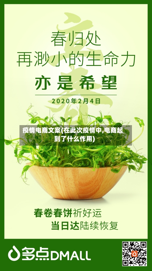 疫情电商文案(在此次疫情中,电商起到了什么作用)-第2张图片