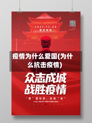 疫情为什么爱国(为什么抗击疫情)-第2张图片