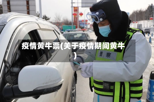 疫情黄牛票(关于疫情期间黄牛)