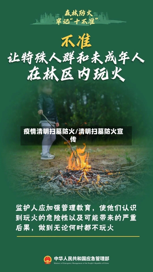 疫情清明扫墓防火/清明扫墓防火宣传-第2张图片