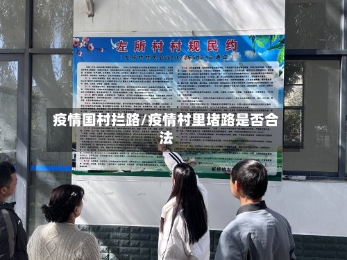 疫情国村拦路/疫情村里堵路是否合法-第3张图片