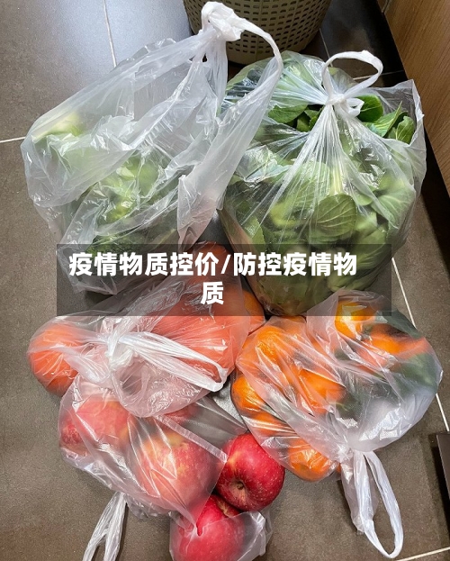 疫情物质控价/防控疫情物质