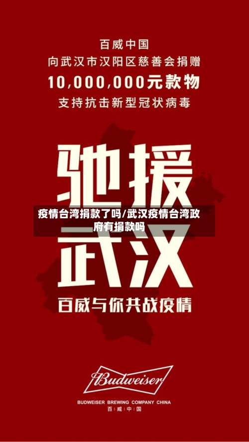 疫情台湾捐款了吗/武汉疫情台湾政府有捐款吗-第3张图片