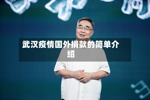 武汉疫情国外捐款的简单介绍-第2张图片