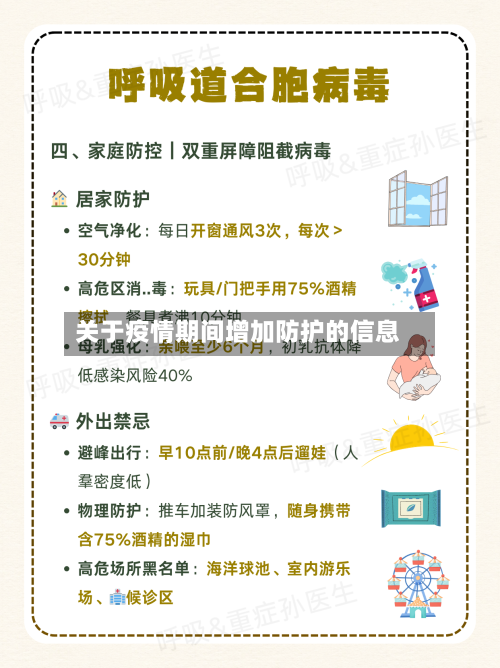 关于疫情期间增加防护的信息-第2张图片