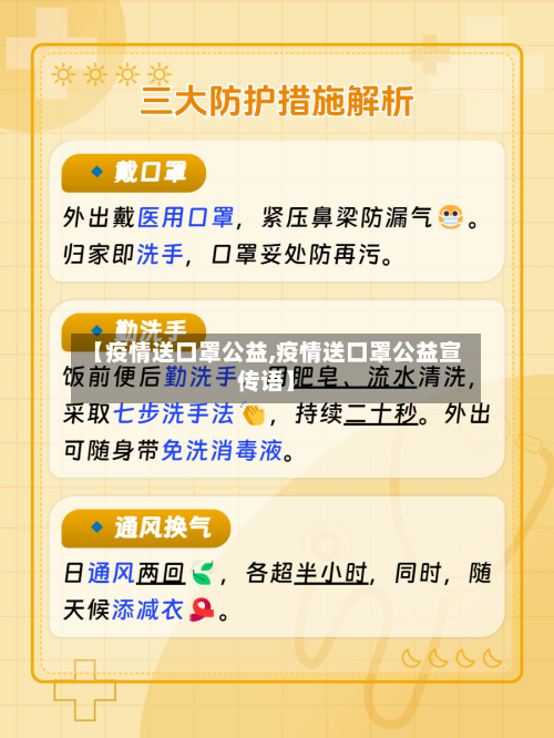 【疫情送口罩公益,疫情送口罩公益宣传语】-第3张图片