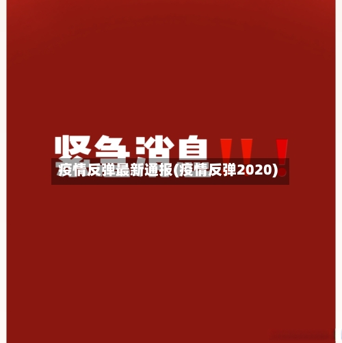 疫情反弹最新通报(疫情反弹2020)-第3张图片