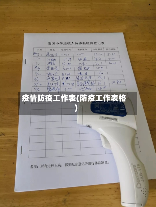 疫情防疫工作表(防疫工作表格)-第2张图片