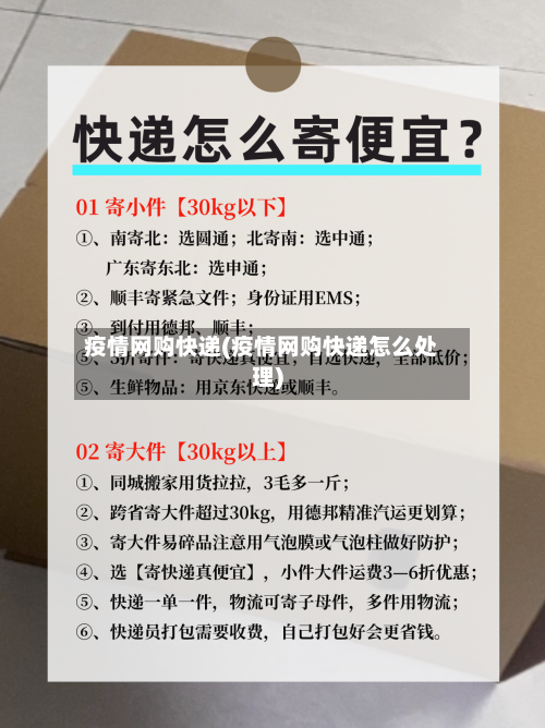 疫情网购快递(疫情网购快递怎么处理)-第2张图片