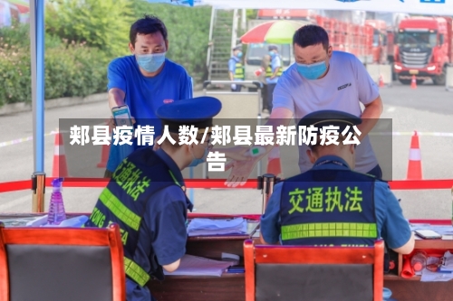 郏县疫情人数/郏县最新防疫公告