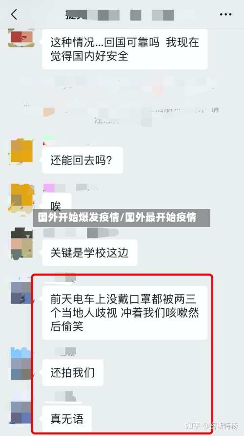 国外开始爆发疫情/国外最开始疫情