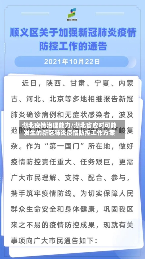 湖北疫情治理能力/湖北省应对可能发生的新冠肺炎疫情防控工作方案-第3张图片