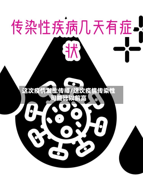 这次疫情发生传播/这次疫情传染性可能比以前高