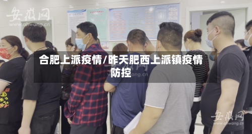 合肥上派疫情/昨天肥西上派镇疫情防控-第2张图片