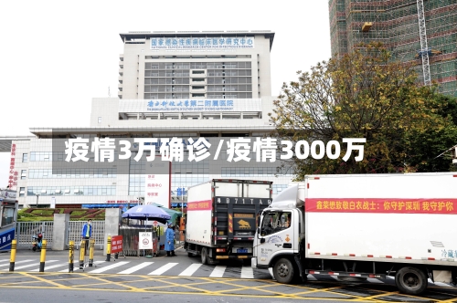 疫情3万确诊/疫情3000万-第2张图片