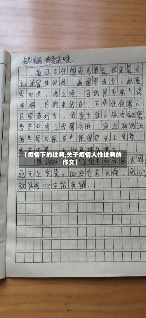 【疫情下的批判,关于疫情人性批判的作文】