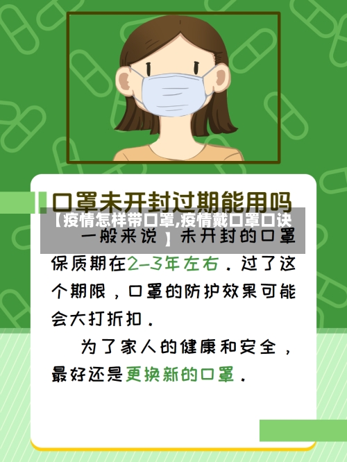 【疫情怎样带口罩,疫情戴口罩口诀】-第2张图片